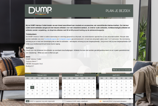 Outlet Ticket Systeem