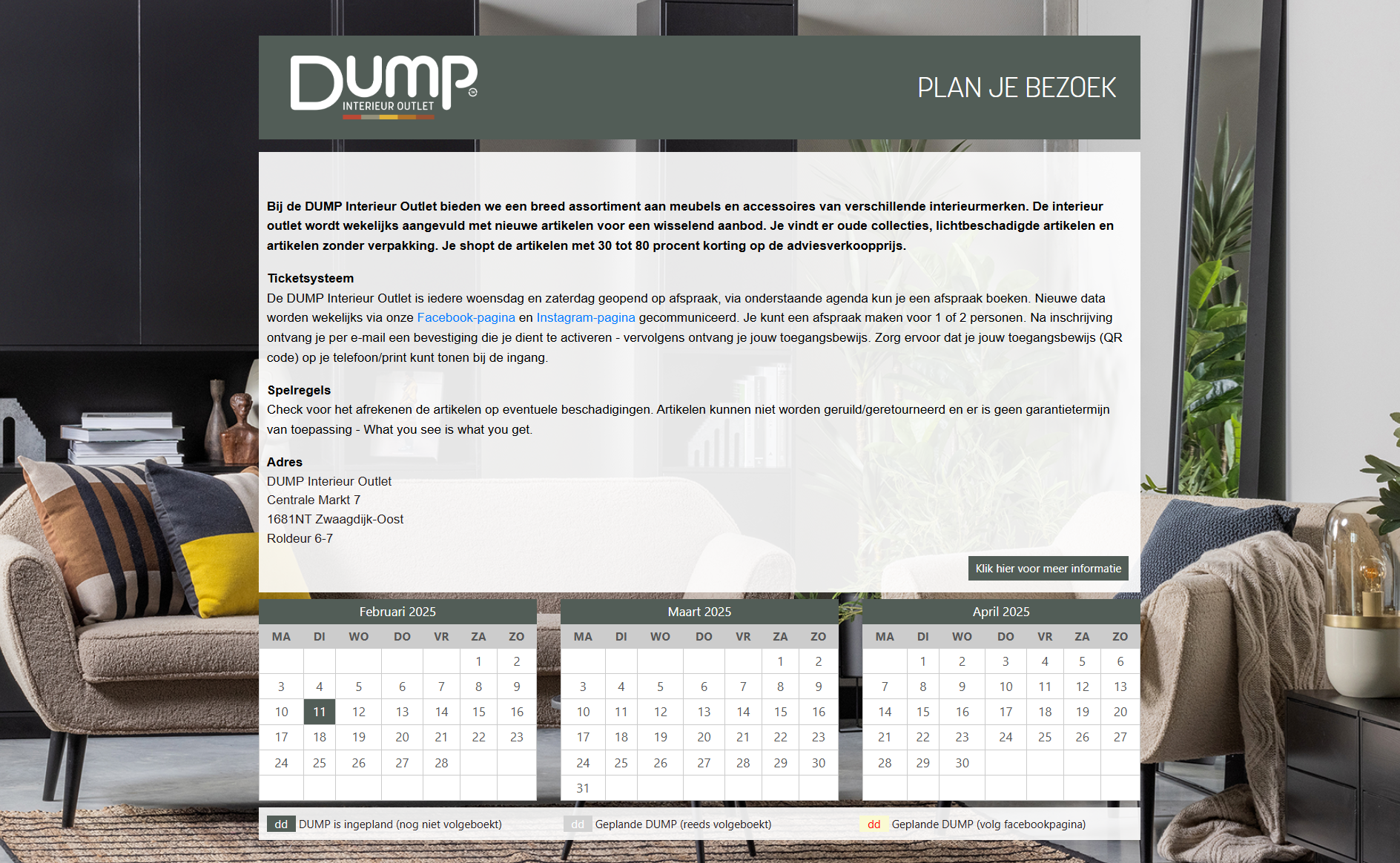 Outlet Ticket Systeem